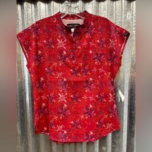 Koi/Women's Print Top/L